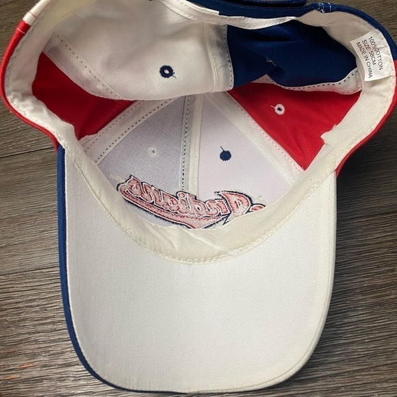 Cleveland Indian ( now Guardians) baseball team hat baseball cap red white - Picture 5 of 6